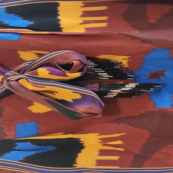 Kobi Halperin Martina Tie-Neck Sleeveless Silk Blouse, Medium - Picture 3 of 5